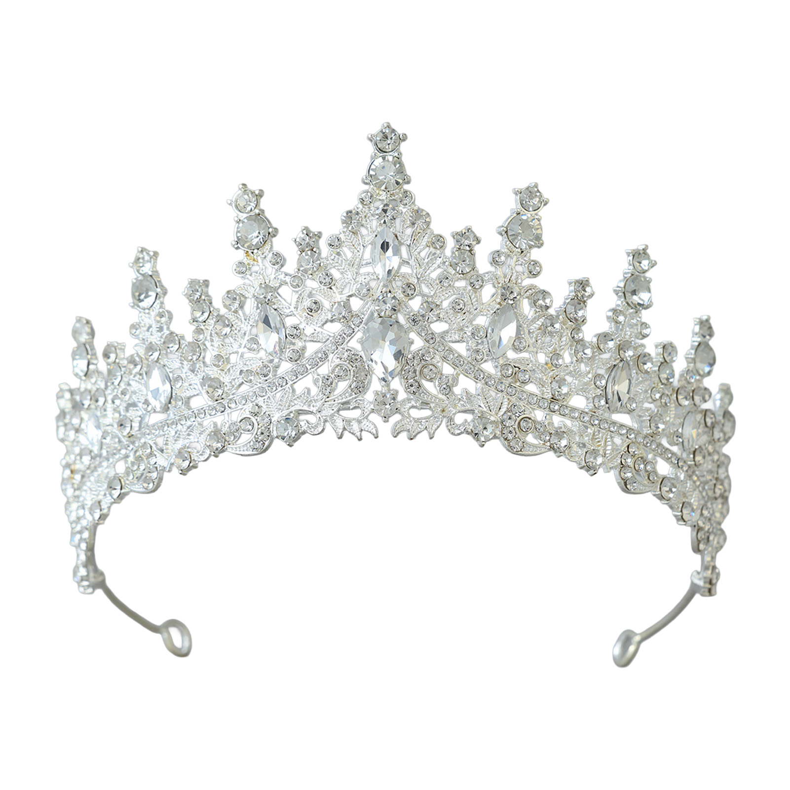 Women Accessories Jewelry - Tocado nupcial con corona de diamantes