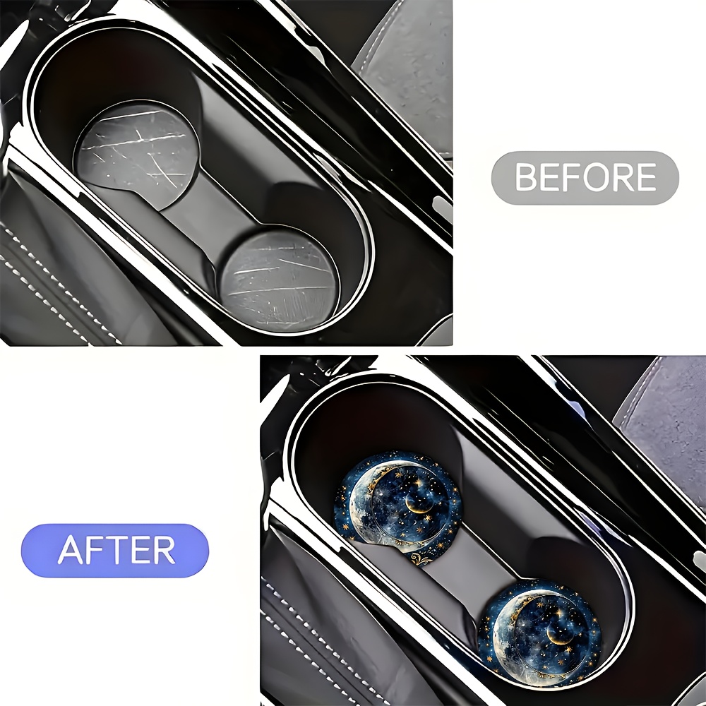 2 posavasos para coche con dis - Women Accessories Holder reseña y precio