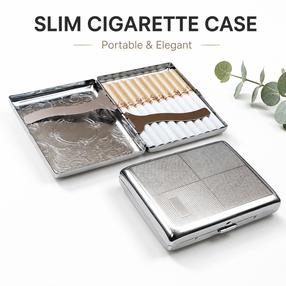 Caja de Cigarrillos de Acero I - Woman Accessory reseña y precio