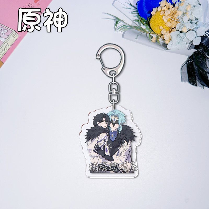 2 llaveros de Genshin Impact p - Women Accessories Jewelry reseña y precio