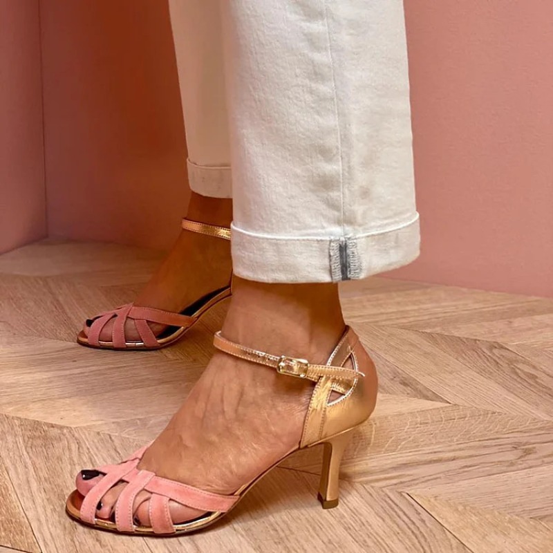 Sandalias de tacón alto con bl - Women Accessories Bag reseña y precio