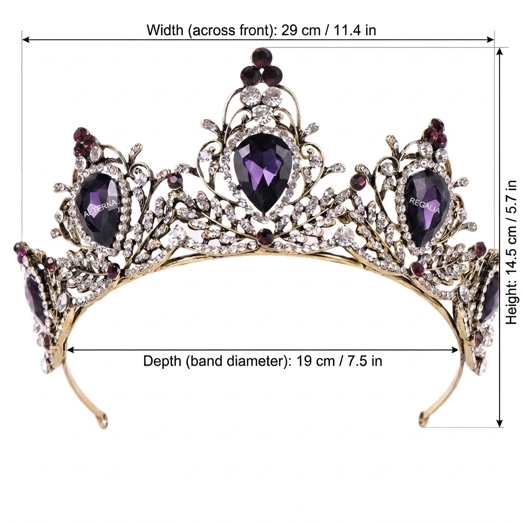 Corona Ligera Estilo Barroco p - Women Accessories Jewelry reseña y precio